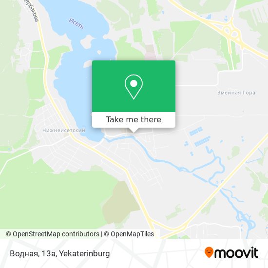 Водная, 13а map