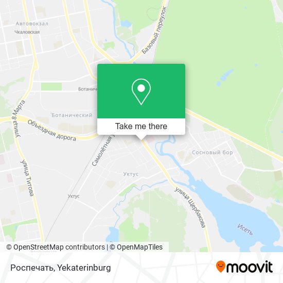 Роспечать map