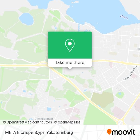 МЕГА Екатеринбург map