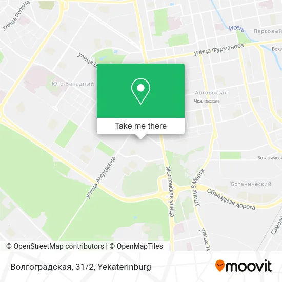 Волгоградская, 31/2 map