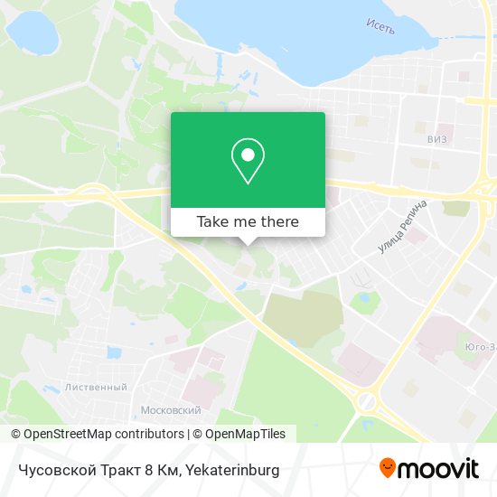Чусовской Тракт 8 Км map