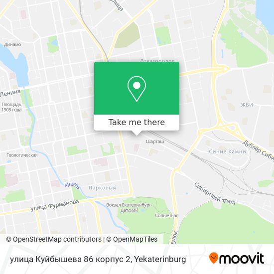 улица Куйбышева 86 корпус 2 map