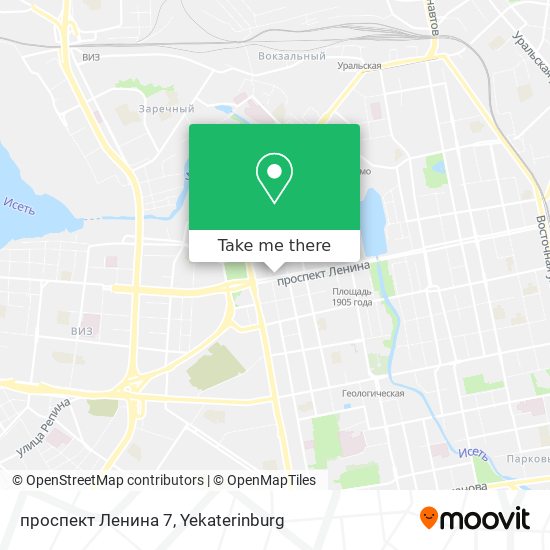 проспект Ленина 7 map