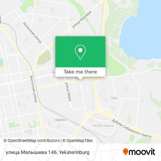 улица Малышева 146 map