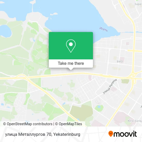 улица Металлургов 70 map
