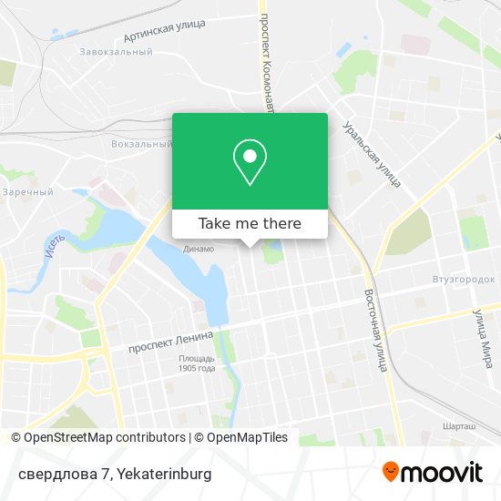 свердлова 7 map