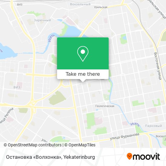 Остановка «Волхонка» map