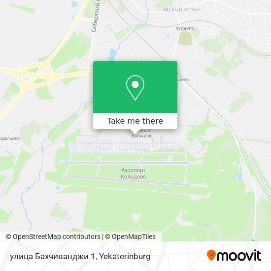 улица Бахчиванджи 1 map
