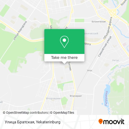 Улица Братская map