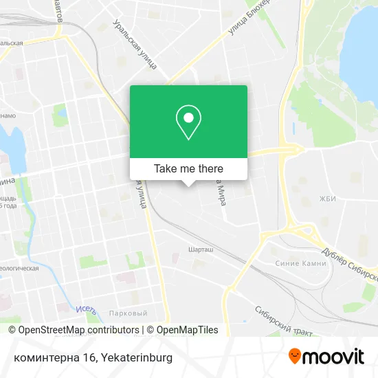 коминтерна 16 map