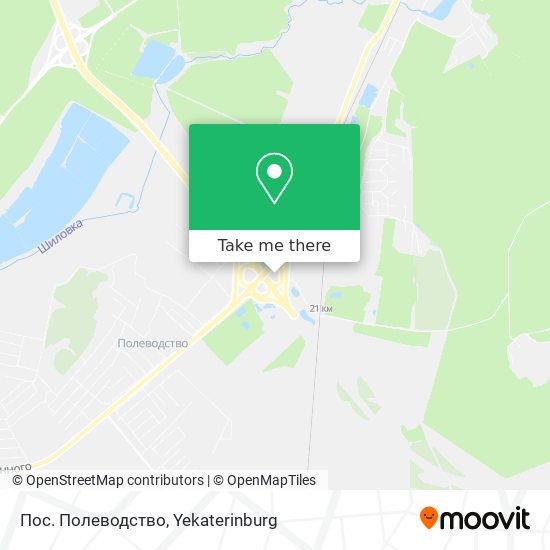 Пос. Полеводство map