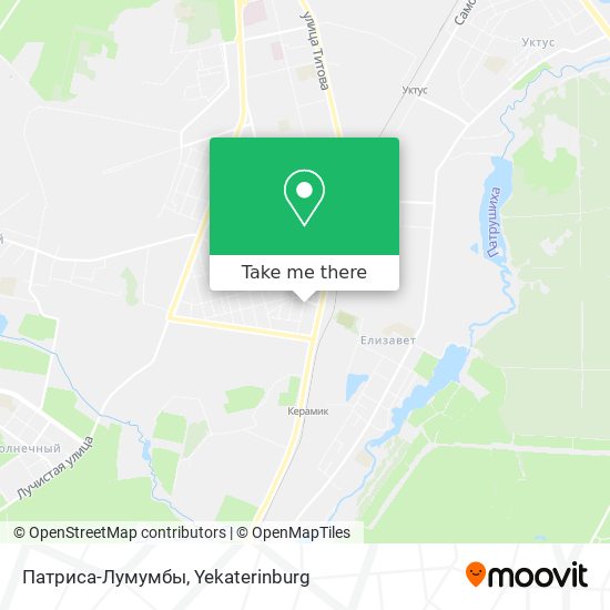 Патриса-Лумумбы map