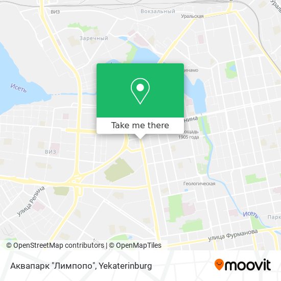 Аквапарк "Лимпопо" map