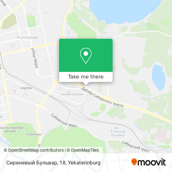 Сиреневый Бульвар, 18 map