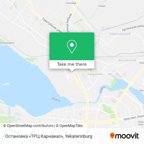 Остановка «ТРЦ Карнавал» map