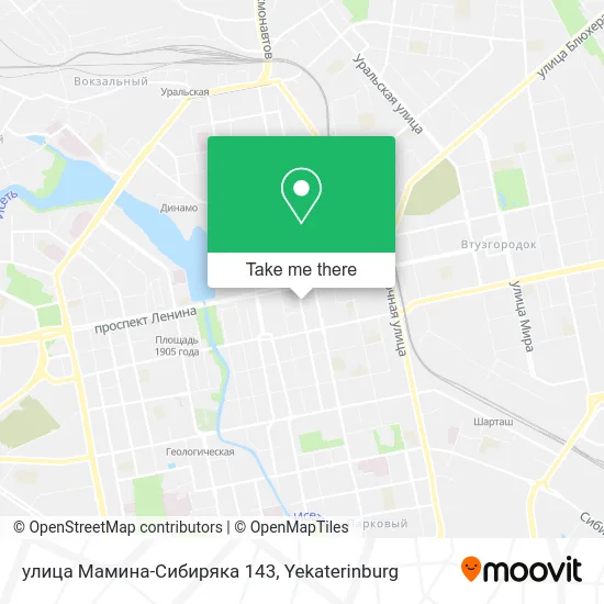 улица Мамина-Сибиряка 143 map