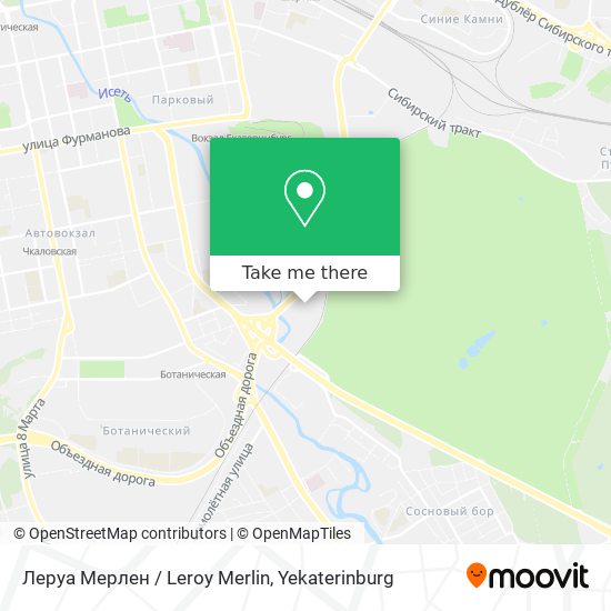 Леруа Мерлен / Leroy Merlin map