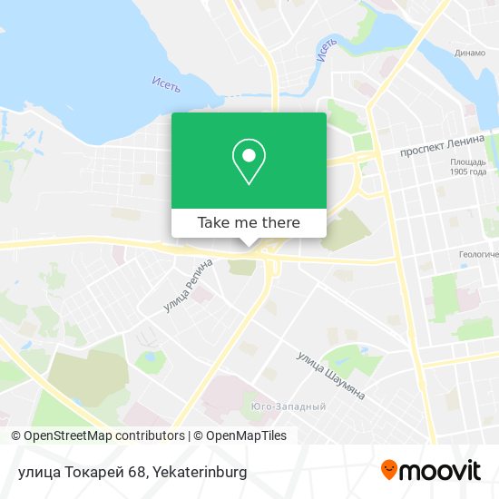 улица Токарей 68 map
