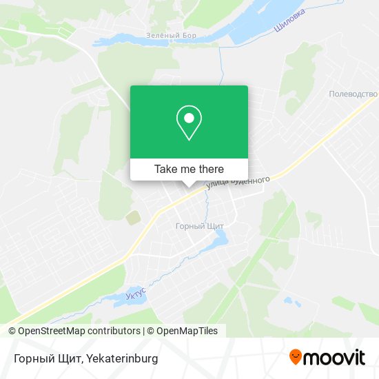 Горный Щит map