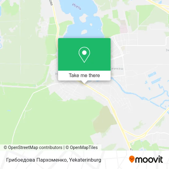 Грибоедова Пархоменко map