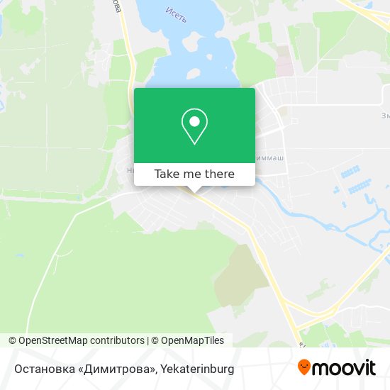 Остановка «Димитрова» map