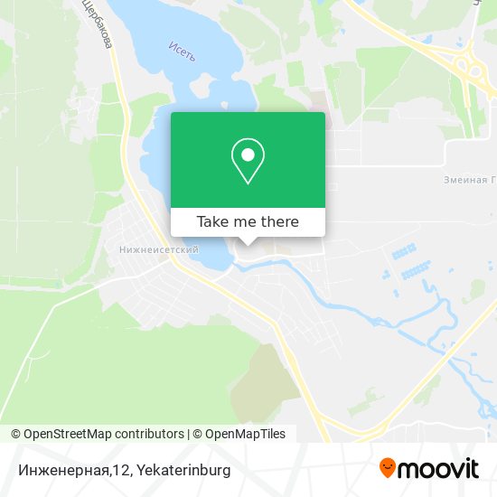 Инженерная,12 map