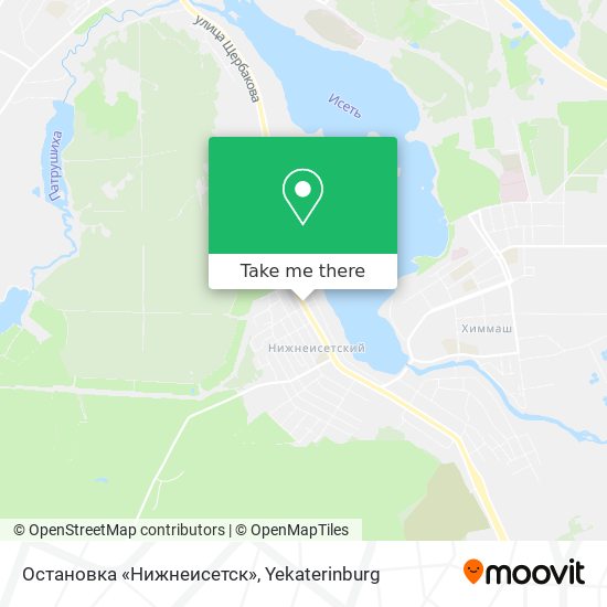 Остановка «Нижнеисетск» map