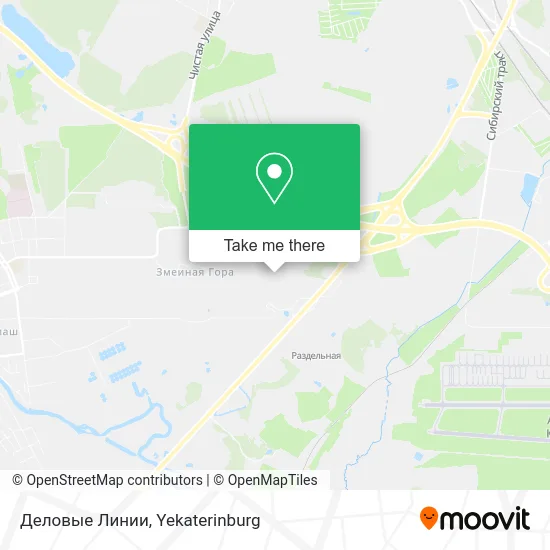 Деловые Линии map