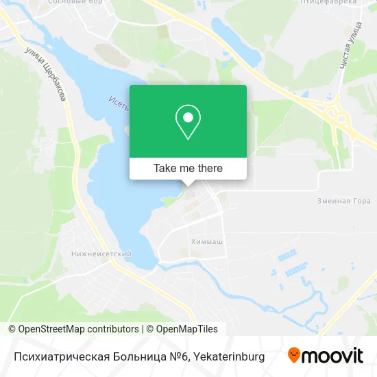 Психиатрическая Больница №6 map