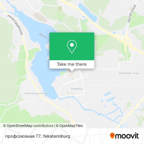 профсоюзная 77 map