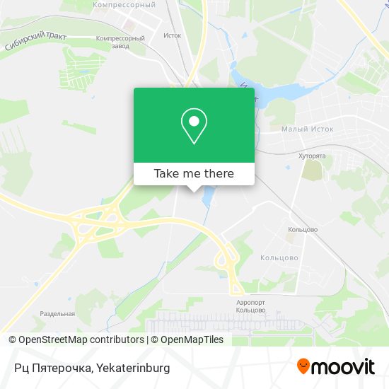 Рц Пятерочка map