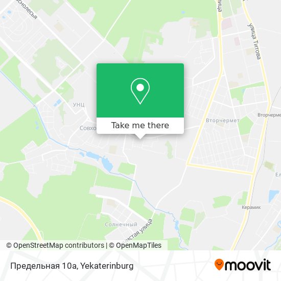 Предельная 10а map