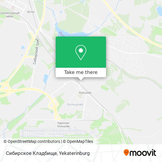 Сибирское Кладбище map