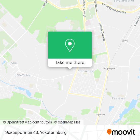 Эскадронная 43 map