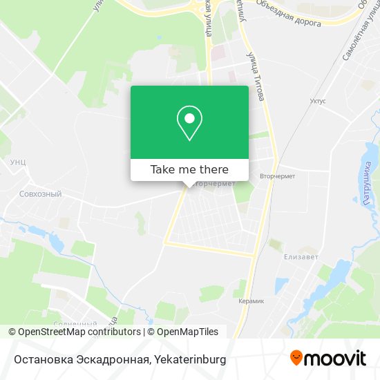 Остановка Эскадронная map