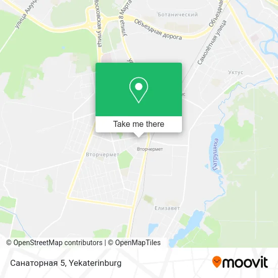 Санаторная 5 map