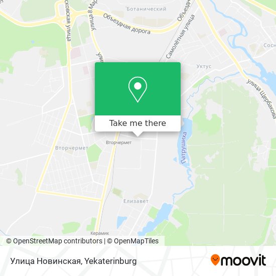 Улица Новинская map