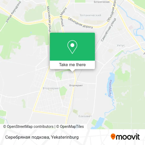 Серебряная подкова map