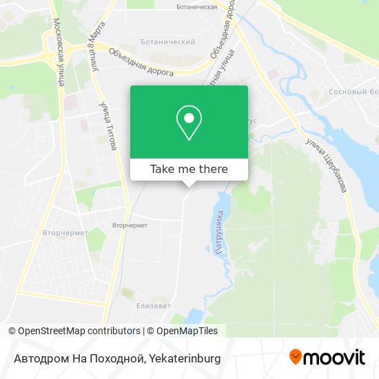 Автодром На Походной map