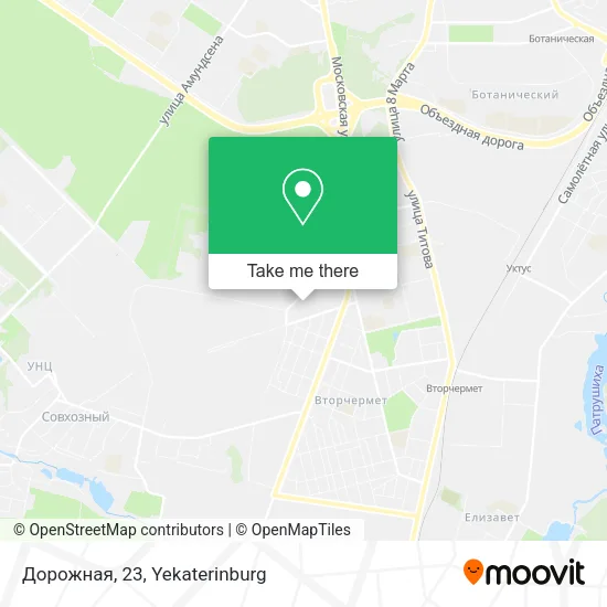 Дорожная, 23 map