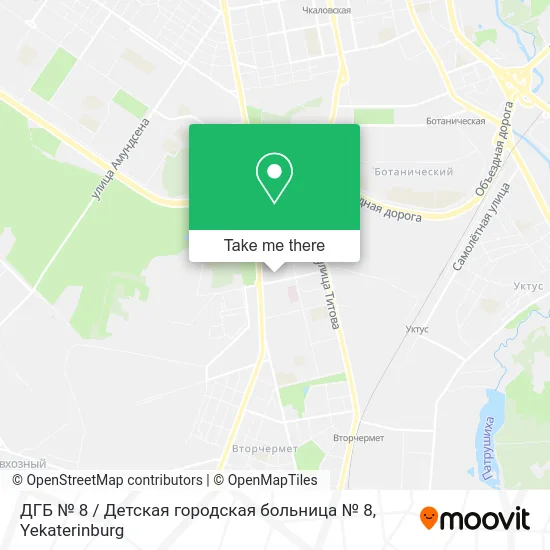 ДГБ № 8 / Детская городская больница № 8 map