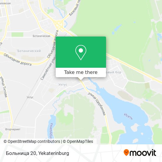 Больница 20 map