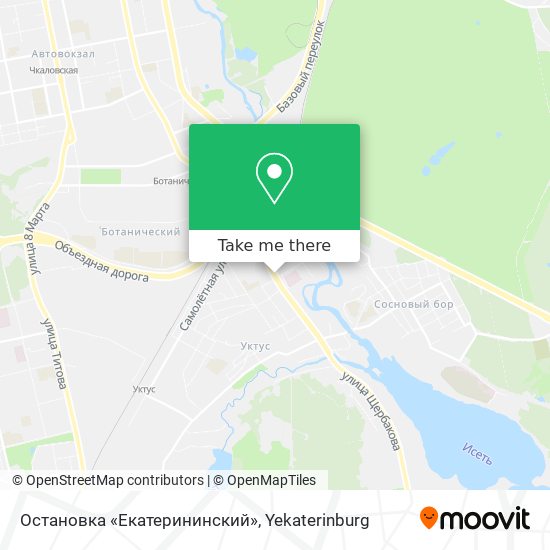 Остановка «Екатерининский» map