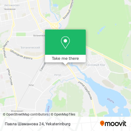 Павла Шаманова 24 map