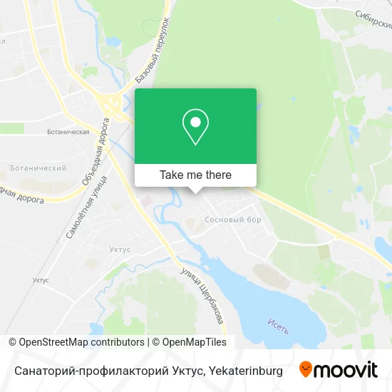 Санаторий-профилакторий Уктус map