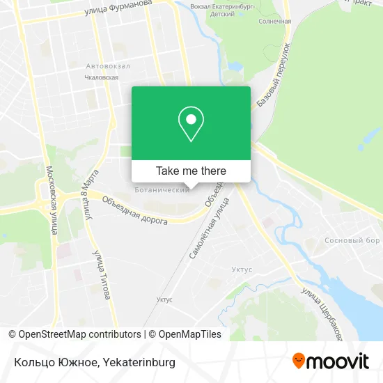 Кольцо Южное map