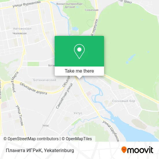 Планета ИГРиК map