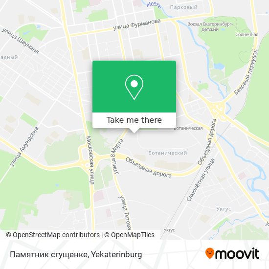 Памятник сгущенке map