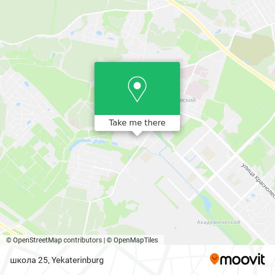 школа 25 map