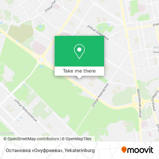 Остановка «Онуфриева» map